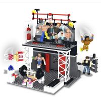 WWE Stackdown Plush Ring Set with John Cena The Miz and Referee Figure, Multicolor