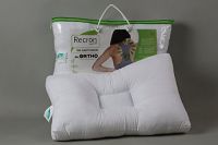 Recron Certified Dr. Ortho Fibre Pillow - 41 cm x 61 cm, White