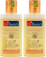 Dr. Batra's Shampoo Enriched With Henna (200 ML) Pack of 2  (400 ml)