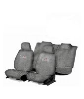 Flomaster Towelmate Seat Cover For Maruti Alto 800 (Set of 3, Grey)