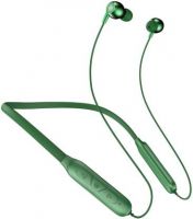 Noise Nerve Neckband Bluetooth Headset  (Forest Green, In the Ear)