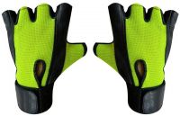 CP Bigbasket Netted Wrist Support Gym & Fitness Gloves (Green)
