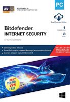 Bitdefender - 1 Computer,3 Years - Internet Security | Windows | Latest Version | Email Delivery in 2 Hours- No CD |
