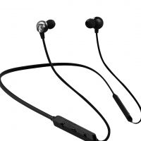 Hungama HiLife Jump 101 Bluetooth Wireless in Ear Neckband Headphone with Mic (Black)