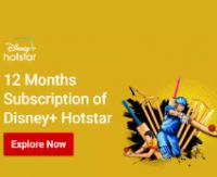 12 Months Subscription of Disney+ Hotstar Mobile Using 499 Supercoins 