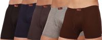 [Size 95-110CM] VIMAL JONNEY Men's Cotton Trunks (Pack of 5)-SAM05-80