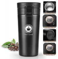 KAVANA® Stainless Steel Travel Coffee Cup Vacumm Insulated Hot & Cold Tumbler for Home,Office,etc - Slim Stylish Flask Mug