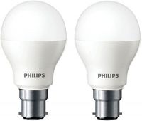 Philips Base B22 2.7-Watt LED Bulb (Cool Day Light,Pack of 2) (Cool Day Light)