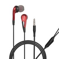 Hitage Extra Bass Stereo EarphonesPerfume/Fragrance Wired Headset  (Red, in The Ear)