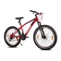 Leader Krypton 26T 21 Speed MTB Cycle | Free Pan India Installation| Dual Disc Brake and Front Suspension Ideal For 12+ Years