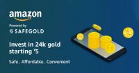 [Specific Users] Get 5% Cashback Upto Rs.1000 on Digital Gold Purchase 
