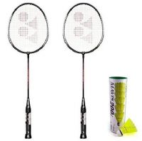 Yonex GR 303 Aluminum Badminton Kit, Black