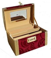 Kuber Industries Wooden Bangle Box, Maroon (KI91439)