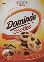 Express Foods Walnut Chocolate Chip Dominos Cookies, 200 g