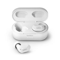 Belkin Soundform Bluetooth Truly Wireless in Ear Earbuds with Mic (White)