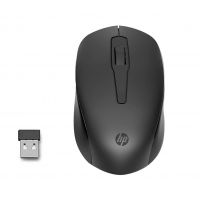 (Renewed) HP 150 Truly Ambidextrous Wireless Mouse, 2.4 GHz, 1600 DPI Optical Tracking, 12 Month Life Battery