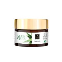 Good Vibes Aloe Vera Exfoliating Face Scrub - 50 g - Exfoliates Dead Skin, Deep Pore Cleansing and Improves Skin Texture - Paraben and Cruelty Free