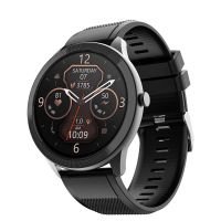 TAGG Kronos Lite Full Touch Smartwatch with 1.3” Display & 60+ Sports Modes, Waterproof Rating, Sp02 Tracking, Live Watch Faces, 7 Days Battery, Games & Calculator Midnight Black, Free Size