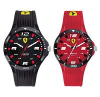 Scuderia Ferrari Pista Analog Black Dial Men's Watch-0870047