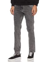 Cherokee by Unlimited Men's Slim Fit Jeans (CHPDNME20010G12003_Grey Super Ston_34W x 32L)