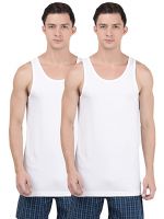 [Size XL] Jockey Men's Round Neck Sleeveless Cotton Vest
