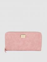 Van Heusen Women Pink Solid Zip Around Wallet