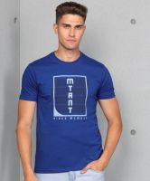 METRONAUT By Flipkart Printed Men Round Neck Blue T-Shirt
