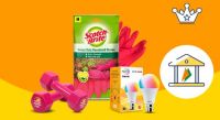 GET 10% UP TO  Rs.250 BACK on MIN ORDER: Rs.1000 Home, Kitchen and Outdoors 