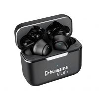 Hungama HiLife Newly Launched Bounce 301 HiLife Wireless Earbuds with BT V5.1, Up to 60Hours Playback, IPX4 Water Resistance, with 1 Year Free Subscription of Hungama Music & Hungama Play, Black