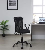 Style Breathable Mesh Ergonomic Chair in Black Colour, By VOF