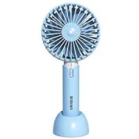 UN1QUE X1 Mini Fan Portable Hand Fan with Powerful Brushless Motor - Small, Lightweight,3 Speeds,USB Rechargeable