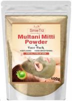 SMIETRZ Multani Mitti Powder For Skin & Hair Care|Skin Brightening |Tan Removal  (100 g)