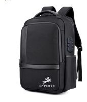 TRUE HUMAN® Emperor Anti-Theft backpack with combination lock Laptop bag,office bag for Men and Women | College Bags