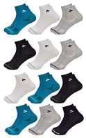 SJeware Men and Women Solid Ankle Socks (Pack of 12)
