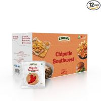 CROPINO Chipotle Southwest Dressing & Dips - 360g (30g x 12 Pack) | Perfect