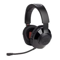 JBL Quantum 350 Wireless PC Gaming On Ear Headset, Detachable Boom mic, Lossless 2.4GH Wireless Technology, 22-Hour Battery, PC and PS Wirelessly Compatible (Black)