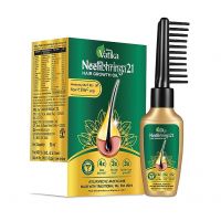 DABUR Vatika Neelibhringa 21 Hair Growth Oil - 50Ml | New Hair Growth In 2 Months, Clinically Proven