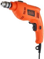 BLACK+DECKER TB555 550W 10mm Corded Variable Speed Reversible Hammer Drill Machine For Home & DIY Use