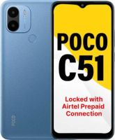 POCO C51 - Locked with Airtel Prepaid (Royal Blue, 64 GB)  (4 GB RAM)