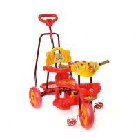 Toyzone Tricycle -Kids Cycle|Baby Tricycle|Baby Cycle|Baby Trike|Tricycle|Kids Cycle with Ruber Wheel|Ride on car|Push Cycle (Winnie The Pooh Tricycle)