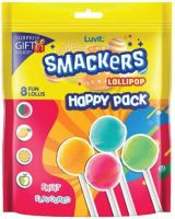 LuvIt Smackers Fruit Flavoured Lollipops | 4 exciting Flavours
