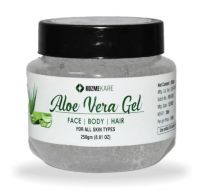 Organic 99% Pure Aloe Vera Gel for face, skin & hair - 250gram I Natural elixir