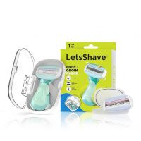 LetsShave Body and Groin Razor with One Blade