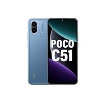 [For Amazon Pay ICICI Credit Card] POCO C51 (Royal Blue, 6GB RAM, 128GB Storage)