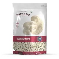 Nutraj Whole Cashew Nuts W320 | Nutritious, Delicious & Crunchy Kaju | Rich in Magnesium, Copper & Phosphorus (250 g (Pack of 1))