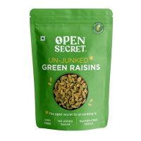 OPEN SECRET Green Raisin | 100% Natural | Kismis |Fresh, High In fiber | Gluten Free| Raisins (500 g)