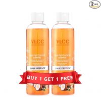 VLCC Hair Fall Control Shampoo - B1G1 - 350ml X 2 (700ml) | Stronger, Thicker Hair. Helps Control Hair Fall | Hair Fall Shampoo | Improved Scalp Health with Khus & Coconut Oil.