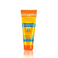 VLCC Matte Look Spf 30 PA ++ Sunscreen Gel Crème - 100g + 25g Extra - Helps Depigmentation, Non-Greasy Tinted Matte Formula with Broad Spectrum Protection.
