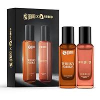 Beardo Whisky Smoke Perfume for Men & Freed Musk Bomb Perfume for Women, 20ml x 2 | Woody Fragrance Notes for Men & Women Long Lasting Perfume