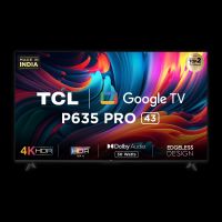 [For HDFC Bank Credit Card] TCL P635 Pro 108 cm (43 inch) 4K Ultra HD LED Google TV with Dolby Audio (2023 model)